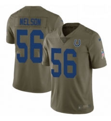 Men Nike Indianapolis Colts 56 Quenton Nelson Limited Olive 2017 Salute to Service NFL Jersey Men Nike Indianapolis Colts 56 Quenton Nelson Limited Olive 2017 Salute to Service NFL Jersey
