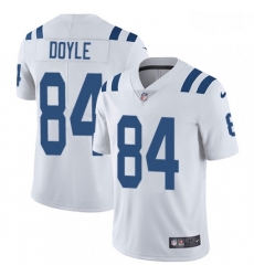 Men Nike Indianapolis Colts 84 Jack Doyle White Vapor Untouchable Limited Player NFL Jersey Men Nike Indianapolis Colts 84 Jack Doyle White Vapor Untouchable Limited Player NFL Jersey
