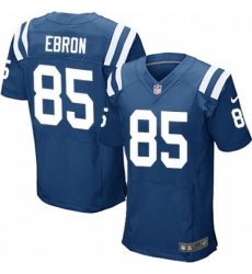 Men Nike Indianapolis Colts 85 Eric Ebron Elite Royal Blue Team Color NFL Jersey Men Nike Indianapolis Colts 85 Eric Ebron Elite Royal Blue Team Color NFL Jersey