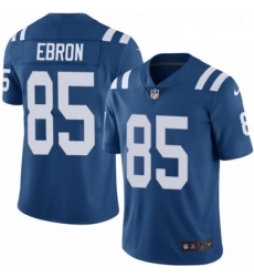 Men Nike Indianapolis Colts 85 Eric Ebron Royal Blue Team Color Vapor Untouchable Limited Player NFL Jersey Men Nike Indianapolis Colts 85 Eric Ebron Royal Blue Team Color Vapor Untouchable Limited Player NFL Jersey