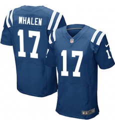 Nike Colts #17 Griff Whalen Royal Blue Team Color Mens Stitched NFL Elite Jersey Nike Colts #17 Griff Whalen Royal Blue Team Color Mens Stitched NFL Elite Jersey