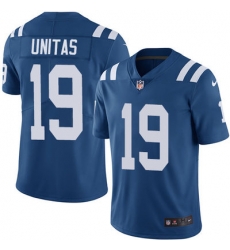 Nike Colts #19 Johnny Unitas Royal Blue Team Color Mens Stitched NFL Vapor Untouchable Limited Jersey Nike Colts #19 Johnny Unitas Royal Blue Team Color Mens Stitched NFL Vapor Untouchable Limited Jersey