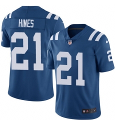 Nike Colts #21 Nyheim Hines Royal Blue Team Color Mens Stitched NFL Vapor Untouchable Limited Jersey Nike Colts #21 Nyheim Hines Royal Blue Team Color Mens Stitched NFL Vapor Untouchable Limited Jersey