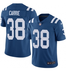 Nike Colts 38 T J Carrie Royal Blue Team Color Men Stitched NFL Vapor Untouchable Limited Jersey Nike Colts 38 T J Carrie Royal Blue Team Color Men Stitched NFL Vapor Untouchable Limited Jersey