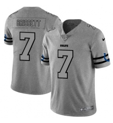 Nike Colts 7 Jacoby Brissett 2019 Gray Gridiron Gray Vapor Untouchable Limited Jersey Nike Colts 7 Jacoby Brissett 2019 Gray Gridiron Gray Vapor Untouchable Limited Jersey