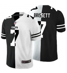 Nike Colts 7 Jacoby Brissett Black And White Split Vapor Untouchable Limited Jersey Nike Colts 7 Jacoby Brissett Black And White Split Vapor Untouchable Limited Jersey