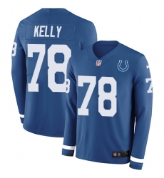 Nike Colts 78 Ryan Kelly Royal Blue Team Color Men s Stitched NFL Limited Therma Long Sleeve Jersey Nike Colts 78 Ryan Kelly Royal Blue Team Color Men s Stitched NFL Limited Therma Long Sleeve Jersey