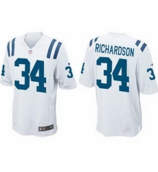Nike Indianapolis Colts 34 Trent Richardson White Elite NFL Jersey Nike Indianapolis Colts 34 Trent Richardson White Elite NFL Jersey
