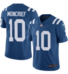Youth Nike Colts #10 Donte Moncrief Royal Blue Team Color Stitched NFL Vapor Untouchable Limited Jersey Youth Nike Colts #10 Donte Moncrief Royal Blue Team Color Stitched NFL Vapor Untouchable Limited Jersey