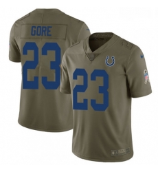 Youth Nike Indianapolis Colts 23 Frank Gore Limited Olive 2017 Salute to Service NFL Jersey Youth Nike Indianapolis Colts 23 Frank Gore Limited Olive 2017 Salute to Service NFL Jersey