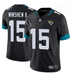 Jaguars 15 Gardner Minshew II Black Team Color Men Stitched Football Vapor Untouchable Limited Jersey Jaguars 15 Gardner Minshew II Black Team Color Men Stitched Football Vapor Untouchable Limited Jersey