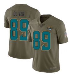 Jaguars 89 Josh Oliver Olive Men Stitched Football Limited 2017 Salute To Service Jersey Jaguars 89 Josh Oliver Olive Men Stitched Football Limited 2017 Salute To Service Jersey