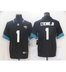 Men Jacksonville Jaguars 1 Travis Etienne Jr Black 2021 Vapor Untouchable Stitched NFL Nike Limited Jersey Men Jacksonville Jaguars 1 Travis Etienne Jr Black 2021 Vapor Untouchable Stitched NFL Nike Limited Jersey
