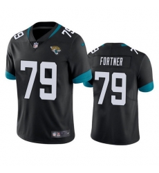 Men Jacksonville Jaguars 79 Luke Fortner Black Vapor Untouchable Limited Stitched Jersey Men Jacksonville Jaguars 79 Luke Fortner Black Vapor Untouchable Limited Stitched Jersey