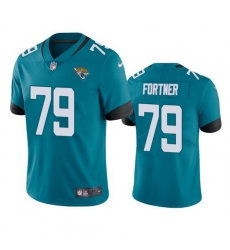 Men Jacksonville Jaguars 79 Luke Fortner Teal Vapor Untouchable Limited Stitched Jersey Men Jacksonville Jaguars 79 Luke Fortner Teal Vapor Untouchable Limited Stitched Jersey