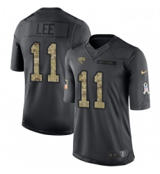 Men Nike Jacksonville Jaguars 11 Marqise Lee Limited Black 2016 Salute to Service NFL Jersey Men Nike Jacksonville Jaguars 11 Marqise Lee Limited Black 2016 Salute to Service NFL Jersey