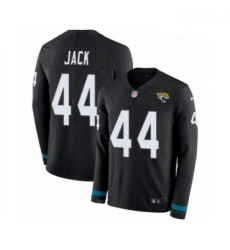 Men Nike Jacksonville Jaguars 44 Myles Jack Limited Black Therma Long Sleeve NFL Jersey Men Nike Jacksonville Jaguars 44 Myles Jack Limited Black Therma Long Sleeve NFL Jersey