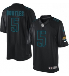 Men Nike Jacksonville Jaguars 5 Blake Bortles Limited Black Impact NFL Jersey Men Nike Jacksonville Jaguars 5 Blake Bortles Limited Black Impact NFL Jersey