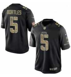Men Nike Jacksonville Jaguars 5 Blake Bortles Limited Black Salute to Service NFL Jersey Men Nike Jacksonville Jaguars 5 Blake Bortles Limited Black Salute to Service NFL Jersey