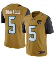 Men Nike Jacksonville Jaguars 5 Blake Bortles Limited Gold Rush Vapor Untouchable NFL Jersey Men Nike Jacksonville Jaguars 5 Blake Bortles Limited Gold Rush Vapor Untouchable NFL Jersey