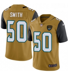 Men Nike Jacksonville Jaguars 50 Telvin Smith Limited Gold Rush Vapor Untouchable NFL Jersey Men Nike Jacksonville Jaguars 50 Telvin Smith Limited Gold Rush Vapor Untouchable NFL Jersey