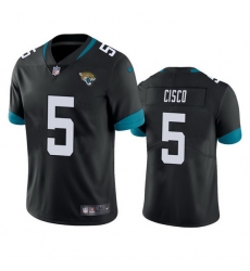 Men's Jacksonville Jaguars #5 Andre Cisco Black Vapor Untouchable Limited Stitched Jersey Men's Jacksonville Jaguars #5 Andre Cisco Black Vapor Untouchable Limited Stitched Jersey
