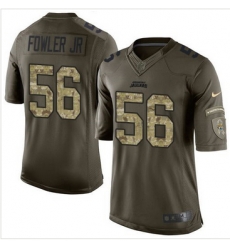 Nike Jacksonville Jaguars #56 Dante Fowler Jr Green Men 27s Stitched NFL Limited Salute to Service Jersey Nike Jacksonville Jaguars #56 Dante Fowler Jr Green Men 27s Stitched NFL Limited Salute to Service Jersey
