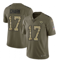 Nike Jaguars #17 DJ Chark Olive Camo Mens Stitched NFL Limited 2017 Salute To Service Jersey Nike Jaguars #17 DJ Chark Olive Camo Mens Stitched NFL Limited 2017 Salute To Service Jersey