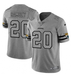 Nike Jaguars 20 Jalen Ramsey 2019 Gray Gridiron Gray Vapor Untouchable Limited Jersey 530 Nike Jaguars 20 Jalen Ramsey 2019 Gray Gridiron Gray Vapor Untouchable Limited Jersey 530