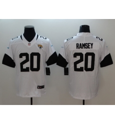 Nike Jaguars #20 Jalen Ramsey White New 2018 Vapor Untouchable Limited Jersey Nike Jaguars #20 Jalen Ramsey White New 2018 Vapor Untouchable Limited Jersey