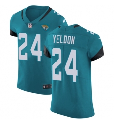 Nike Jaguars #24 T J Yeldon Teal Green Alternate Men Stitched NFL Vapor Untouchable Elite Jersey Nike Jaguars #24 T J Yeldon Teal Green Alternate Men Stitched NFL Vapor Untouchable Elite Jersey
