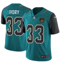 Nike Jaguars #33 Chris Ivory Teal Green Team Color Mens Stitched NFL Vapor Untouchable Limited Jersey Nike Jaguars #33 Chris Ivory Teal Green Team Color Mens Stitched NFL Vapor Untouchable Limited Jersey