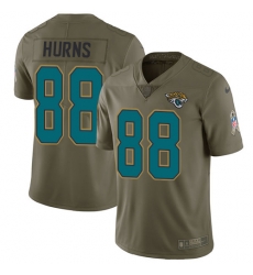 Nike Jaguars #88 Allen Hurns Olive Mens Stitched NFL Limited 2017 Salute to Service Jersey Nike Jaguars #88 Allen Hurns Olive Mens Stitched NFL Limited 2017 Salute to Service Jersey