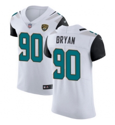 Nike Jaguars #90 Taven Bryan White Mens Stitched NFL Vapor Untouchable Elite Jersey Nike Jaguars #90 Taven Bryan White Mens Stitched NFL Vapor Untouchable Elite Jersey