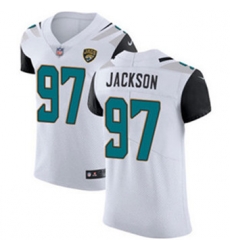 Nike Jaguars #97 Malik Jackson White Mens Stitched NFL Vapor Untouchable Elite Jersey Nike Jaguars #97 Malik Jackson White Mens Stitched NFL Vapor Untouchable Elite Jersey