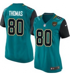 Nike Jaguars #80 Julius Thomas Teal Green Team Color Womens Stitched NFL Elite Jersey Nike Jaguars #80 Julius Thomas Teal Green Team Color Womens Stitched NFL Elite Jersey