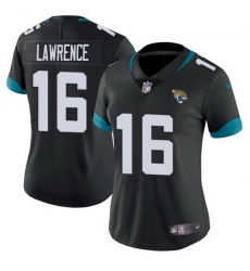Women Nike Jacksonville Jaguars 16 Trevor Lawrence Black Team Color Women Stitched NFL Vapor Untouchable Limited Jersey Women Nike Jacksonville Jaguars 16 Trevor Lawrence Black Team Color Women Stitched NFL Vapor Untouchable Limited Jersey
