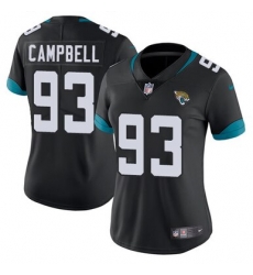 Women Nike Jacksonville Jaguars 93 Calais Campbell Black Alternate Vapor Untouchable Limited Player NFL Jersey Women Nike Jacksonville Jaguars 93 Calais Campbell Black Alternate Vapor Untouchable Limited Player NFL Jersey