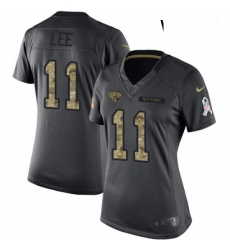 Womens Nike Jacksonville Jaguars 11 Marqise Lee Limited Black 2016 Salute to Service NFL Jersey Womens Nike Jacksonville Jaguars 11 Marqise Lee Limited Black 2016 Salute to Service NFL Jersey