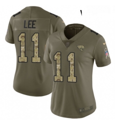 Womens Nike Jacksonville Jaguars 11 Marqise Lee Limited OliveCamo 2017 Salute to Service NFL Jersey Womens Nike Jacksonville Jaguars 11 Marqise Lee Limited OliveCamo 2017 Salute to Service NFL Jersey