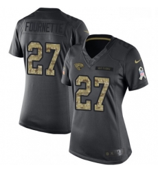 Womens Nike Jacksonville Jaguars 27 Leonard Fournette Limited Black 2016 Salute to Service NFL Jersey Womens Nike Jacksonville Jaguars 27 Leonard Fournette Limited Black 2016 Salute to Service NFL Jersey