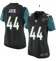Womens Nike Jacksonville Jaguars 44 Myles Jack Game Black Alternate NFL Jersey Womens Nike Jacksonville Jaguars 44 Myles Jack Game Black Alternate NFL Jersey