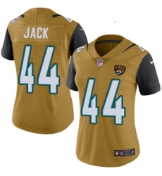Womens Nike Jacksonville Jaguars 44 Myles Jack Limited Gold Rush Vapor Untouchable NFL Jersey Womens Nike Jacksonville Jaguars 44 Myles Jack Limited Gold Rush Vapor Untouchable NFL Jersey