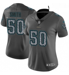 Womens Nike Jacksonville Jaguars 50 Telvin Smith Gray Static Vapor Untouchable Limited NFL Jersey Womens Nike Jacksonville Jaguars 50 Telvin Smith Gray Static Vapor Untouchable Limited NFL Jersey