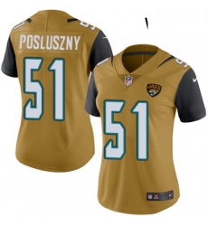 Womens Nike Jacksonville Jaguars 51 Paul Posluszny Limited Gold Rush Vapor Untouchable NFL Jersey Womens Nike Jacksonville Jaguars 51 Paul Posluszny Limited Gold Rush Vapor Untouchable NFL Jersey