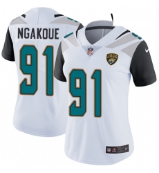 Womens Nike Jacksonville Jaguars 91 Yannick Ngakoue White Vapor Untouchable Limited Player NFL Jersey Womens Nike Jacksonville Jaguars 91 Yannick Ngakoue White Vapor Untouchable Limited Player NFL Jersey