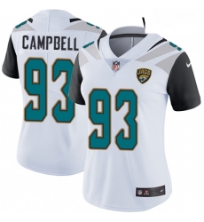 Womens Nike Jacksonville Jaguars 93 Calais Campbell Elite White NFL Jersey Womens Nike Jacksonville Jaguars 93 Calais Campbell Elite White NFL Jersey