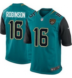 Nike Jaguars #16 Denard Robinson Teal Green Team Color Youth Stitched NFL Elite Jersey Nike Jaguars #16 Denard Robinson Teal Green Team Color Youth Stitched NFL Elite Jersey