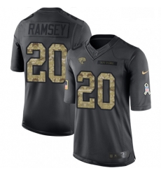 Youth Nike Jacksonville Jaguars 20 Jalen Ramsey Limited Black 2016 Salute to Service NFL Jersey Youth Nike Jacksonville Jaguars 20 Jalen Ramsey Limited Black 2016 Salute to Service NFL Jersey