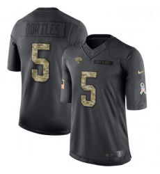 Youth Nike Jacksonville Jaguars 5 Blake Bortles Limited Black 2016 Salute to Service NFL Jersey Youth Nike Jacksonville Jaguars 5 Blake Bortles Limited Black 2016 Salute to Service NFL Jersey